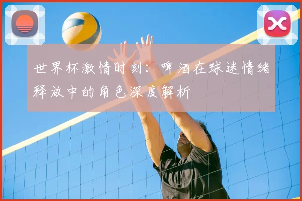 世界杯激情时刻：啤酒在球迷情绪释放中的角色深度解析